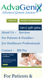 Mobile Screenshot of advagenix.com